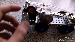 Самодельная Электрическая машинка из железного конструктора