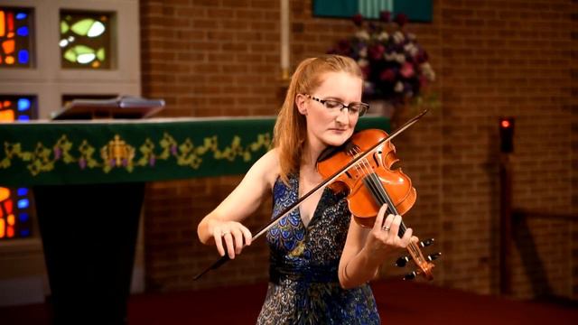 Elisa Wicks, Bach Partita No.1 In Bm, BWV 1002, Sarabande And Double