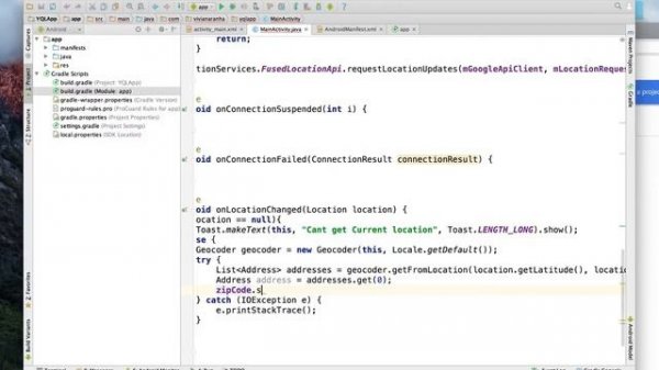 Android YQL Project: Part 1