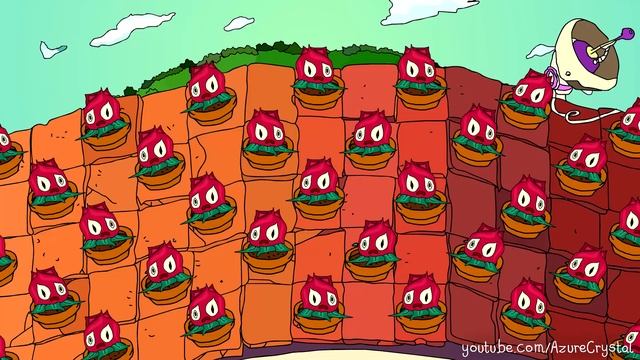 Plants vs. Zombies 2 Animation 10 Types of GumNut смотреть онлайн