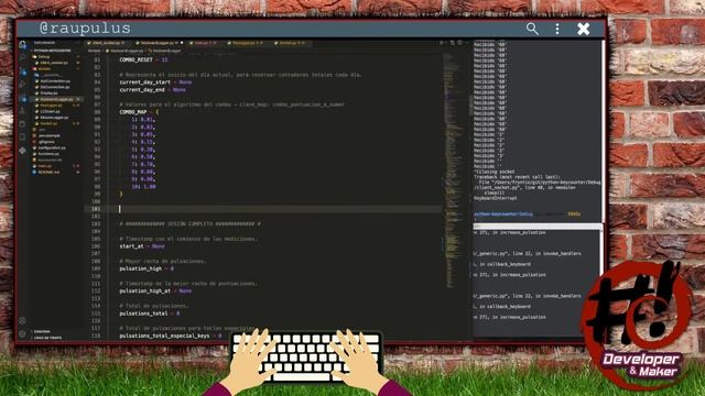 Python, keycounter y socket unix (Linux & Macos) - Planteando código más eficiente! смотреть онлайн