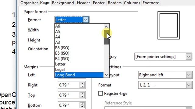 Change Paper Size - OpenOffice Writer Tutorial смотреть онлайн