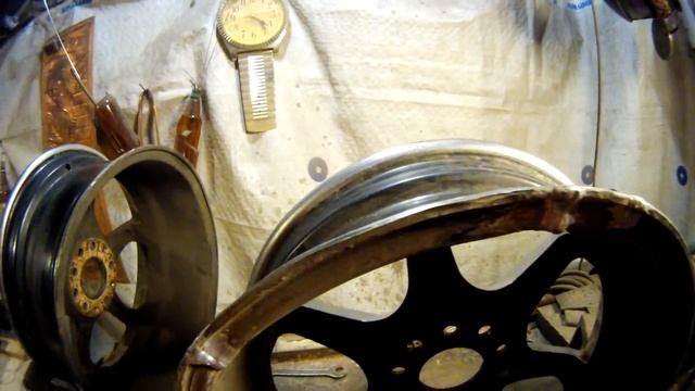 АРГОНОВАЯ СВАРКА ДИСКА ОТ МАЗДЫ. АНАТОЛИЙ РАЛО. ARGON WELDING OF THE DISK FROM MAZDA. ANATOLY RALO. смотреть онлайн