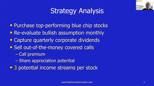FREE WEBINAR: Using Stock Dividends And Option-Premium To Generate A 3-Income Stream Strategy