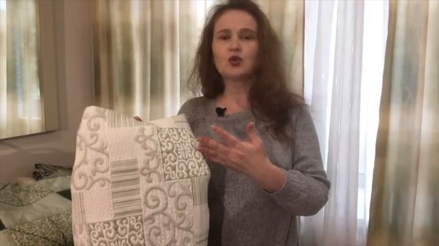 Как я шила покрывала. Простой способ обновить интерьер. смотреть онлайн