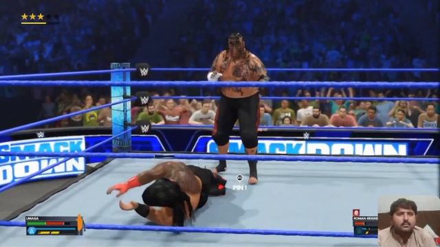 wwe 2k23 umaga vs roman reigns wrestling games video#viralvideo #viral #gaming #foryou #video смотреть онлайн