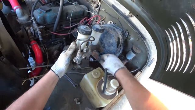 Замена ГТЦ или установка ВУТ на УАЗ