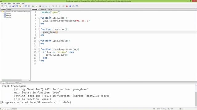 Create a Snake game in Love2d and Lua - part 2 смотреть онлайн