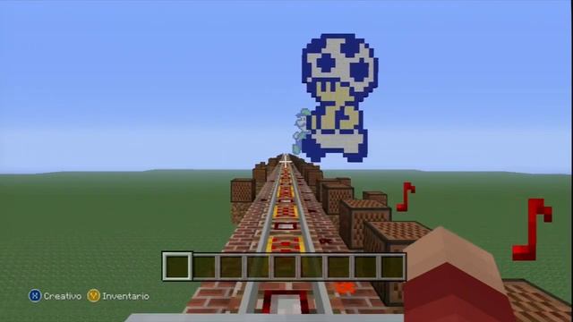 Minecraft: Xbox 360 Edition Super Mario Bros. 2 Ending Theme Song With Note Blocks смотреть онлайн