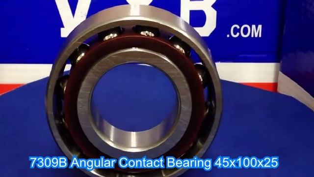 7309B Angular Contact Bearing 45x100x25 смотреть онлайн