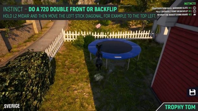 Goat Simulator 3 - Instinct - Do A 720 Double Front or Backflip смотреть онлайн