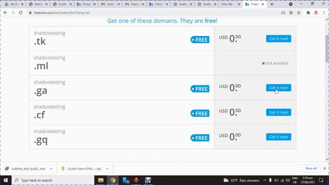 Fixed Freenom domain is not available in 1 min || TechnicalRanjit [2021] смотреть онлайн