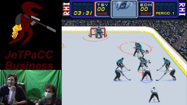 Roller Hockey 95 (SNES) смотреть онлайн