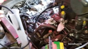 Какая форсунка сливает в обратку на грузовике? Определение на Renault Midlum DXi 7 240