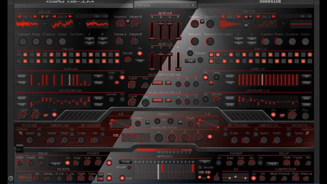 Some presets from WT-01 RED VST-i Synthesizer смотреть онлайн