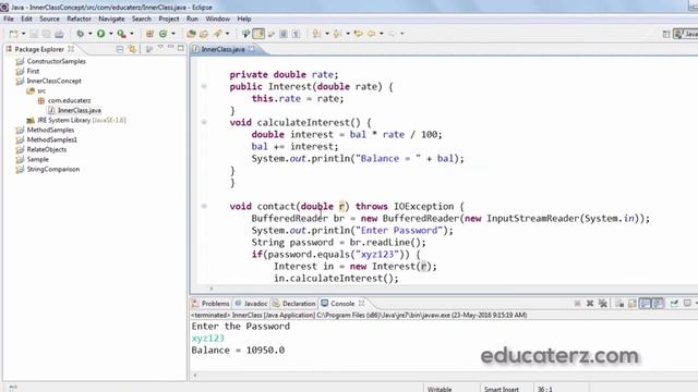 Java Programming Tutorial - 16 Inner Class смотреть онлайн