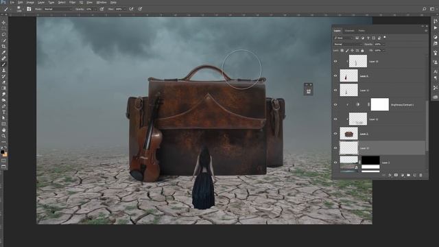 Colorfull Advance Manipulation Digital Art Photoshop Tutorial смотреть онлайн