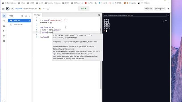 Python05 - Reading a Text File into a List смотреть онлайн