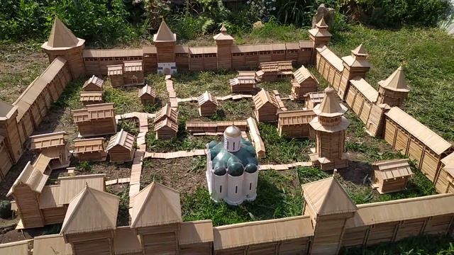 Макет древне-русского города 9-10 века. Автор Юрий Анатольевич Евлашин смотреть онлайн