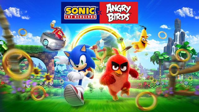 Imagem Oficial do Crossover de Sonic e Angry Birds. #sonicthehedgehog #angrybirds смотреть онлайн
