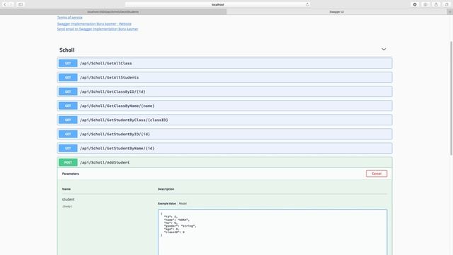 .Net Core Swagger смотреть онлайн