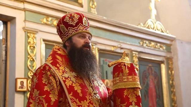 Проповедь архиепископа Антония в Светлый четверг. Храм Рождества Пресвятой Богородицы д. Мурованка смотреть онлайн