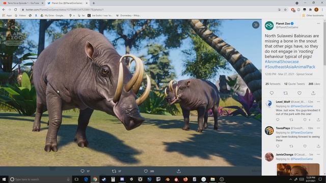 Babirusa Reveal & Massive PZ Collab! - Planet Zoo News смотреть онлайн