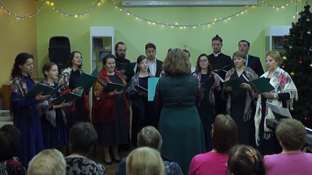 Тропарь рождества. Камерный хор ЛИК смотреть онлайн