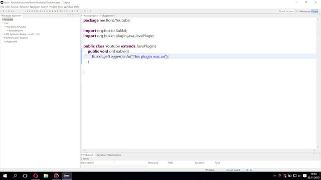 Bukkit/Spigot coding tutoriály |01| Setup, Príkazy a Posielanie správ смотреть онлайн