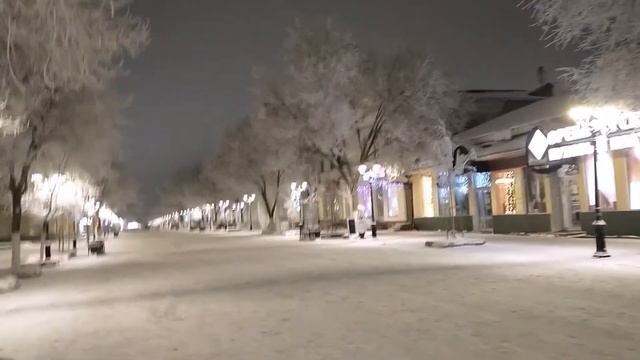 Оренбург. Новогодняя улица Советская 2021. смотреть онлайн