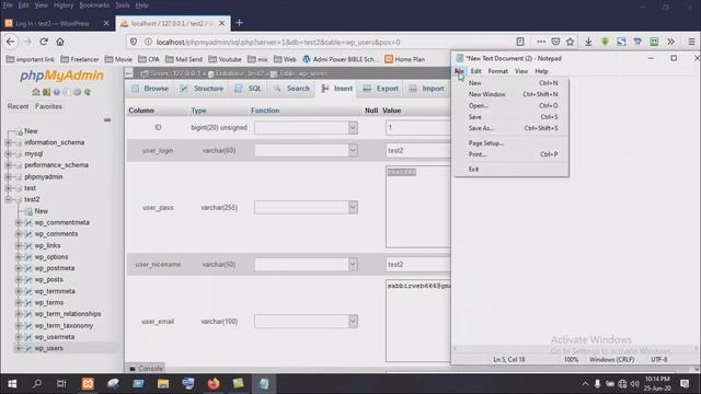 Localhost username and password change смотреть онлайн