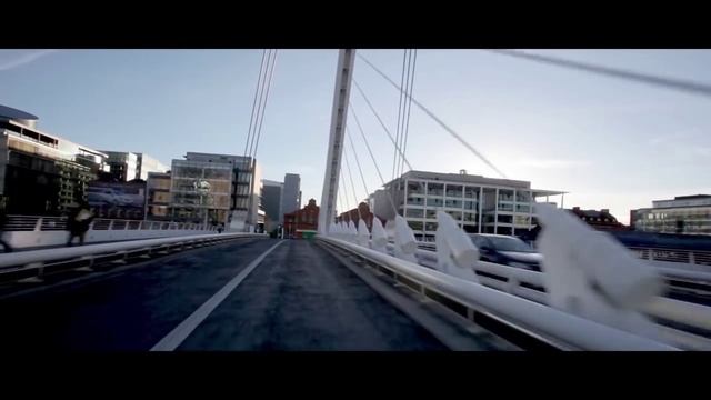 Samuel Beckett Bridge 1920x1080 смотреть онлайн