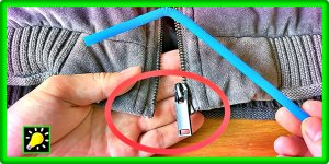 ? | Лайфхак как починить молнию на одежде | ✂️ | своими руками