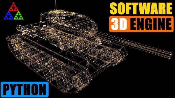 Пишу 3D Движок на Python [ Pygame + Numpy ]