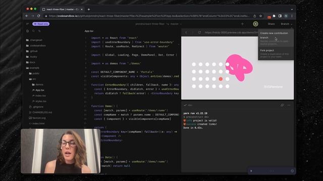 How to contribute to open source using CodeSandbox Projects смотреть онлайн