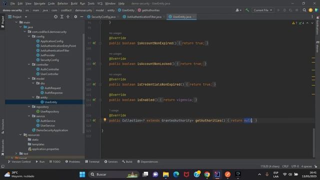 Java - Spring Boot 3: Implementando Spring Security смотреть онлайн