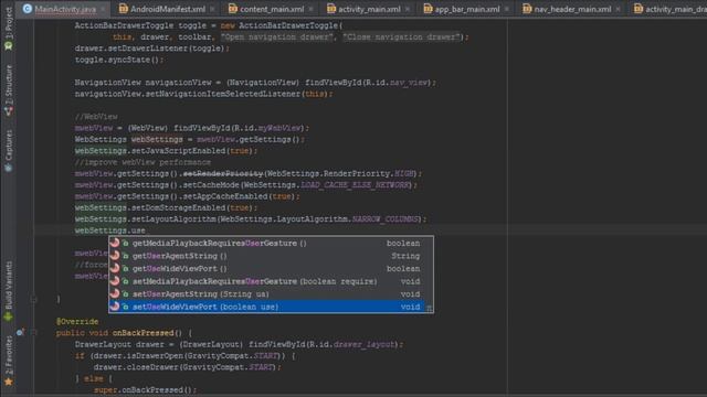 Improve WebVIew Performance Load Faster with WebSettings | Android App from Responsive Website - 5 смотреть онлайн