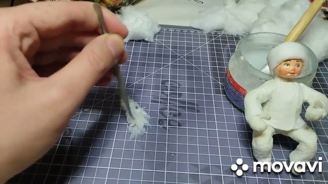 Шапочка - ушанка для ватной игрушки. смотреть онлайн