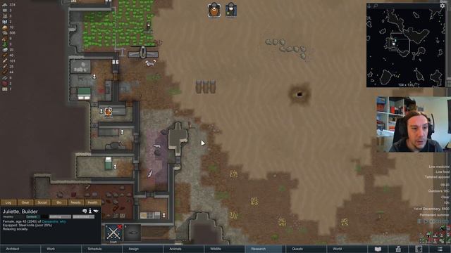 Rimworld 500% - Ep 05 - Cassandra Naked Brutality Vanilla смотреть онлайн