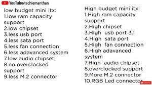 Motherboard Form Factor Details in Hindi-Mini ITX, Micro ATX, ATX