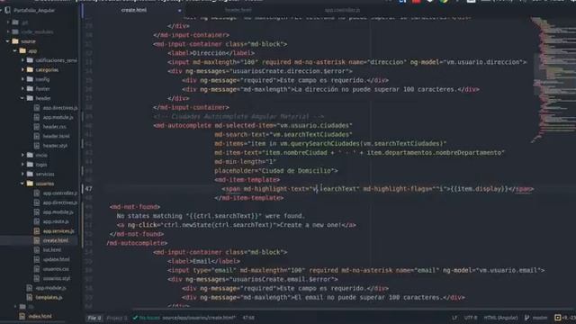Implementacion de autocomplete y datepicker con Angular Material y JAVA EE смотреть онлайн