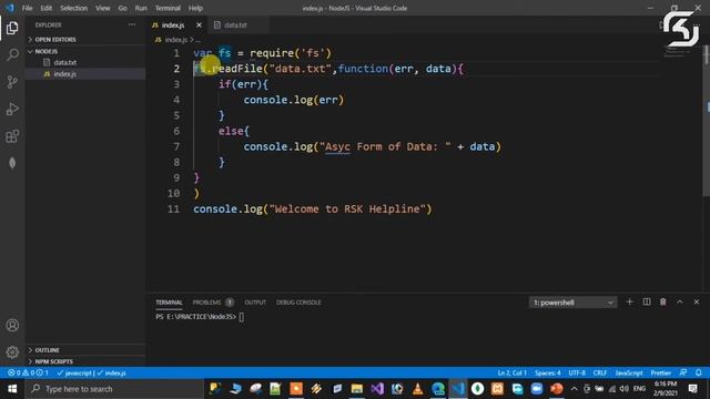 #NodeJS In Telugu #14 File System Module || #RSKHelpline смотреть онлайн