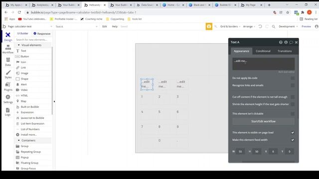 Building Standard Calculator with Bubble IO - Part 1 смотреть онлайн