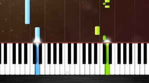Europe - The Final Countdown - EASY Piano Tutorial by PlutaX