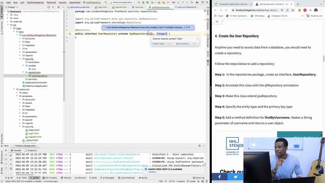 Part 55 - Setup Spring Security - User Login and Registration смотреть онлайн