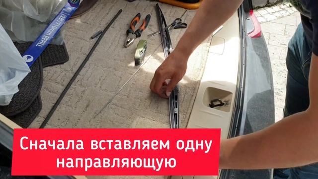 ДВОРНИКИ БУДУТ ЧИСТИТЬ без пропусков и НЕ скрипеть | Каркасные щётки | Subaru Tribeca смотреть онлайн