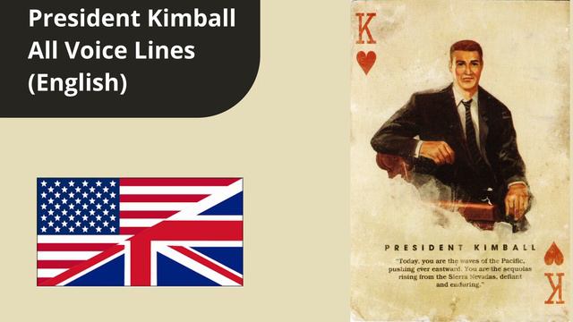 Fallout: New Vegas - President Aaron Kimball: All English Voice Lines, (EN) смотреть онлайн