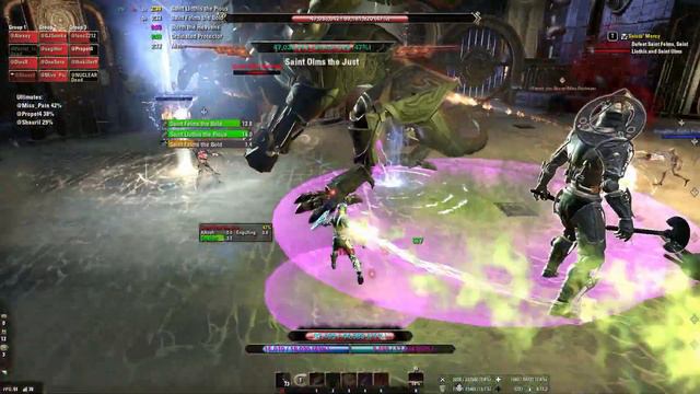 ESO - Asylum Sanctorium HM - vAS+2 - OffTenk PoV смотреть онлайн