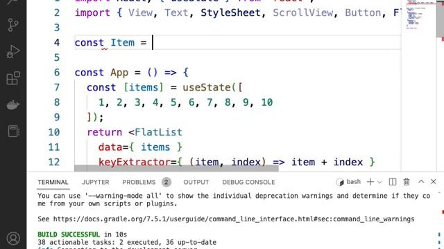 Ch04 ScrollView, FlatList and SectionList смотреть онлайн