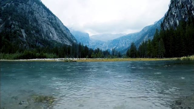 1 hours relax rain sounds for sleeping || Релаксирующий звук дождя смотреть онлайн